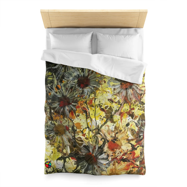 Rowdy Sun Burst Flowers Quilt Cover