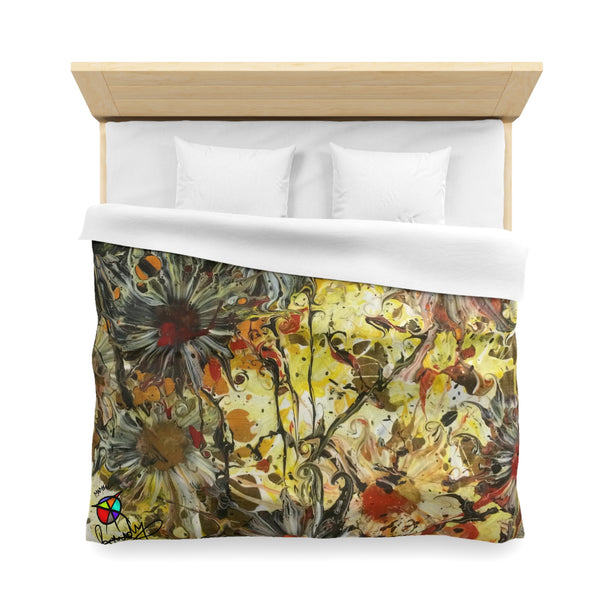 Rowdy Sun Burst Flowers Quilt Cover